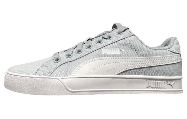 PUMA Smash Vulc Cv Low Top Skateboard Shoes Unisex Blue White