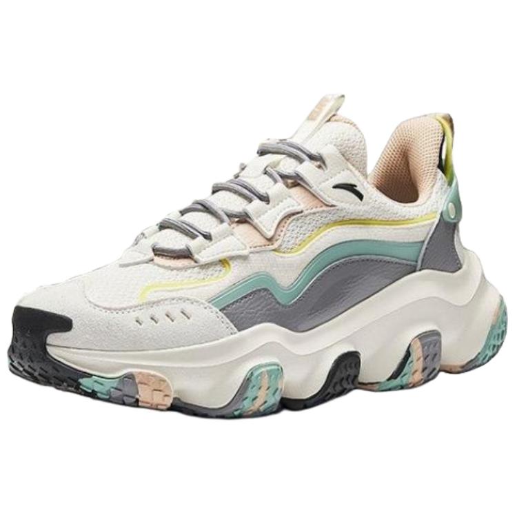 Anta Tai Mountain Breathable Height Increase Low Top Chunky Sneakers Men's Multicolor