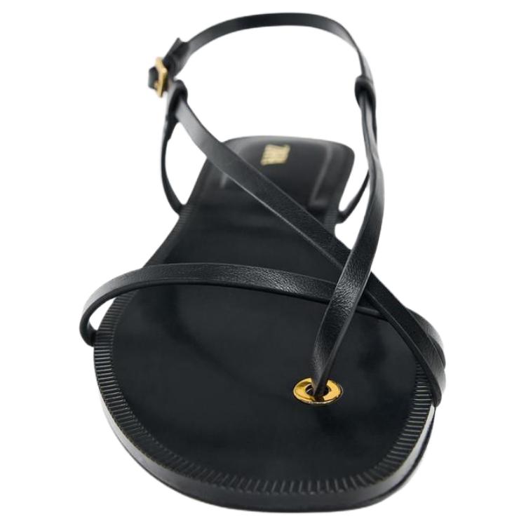 ZARA One Strap Sandals Women's Black купить в интернет-магазине Yoocart с быстрой доставкой по России.