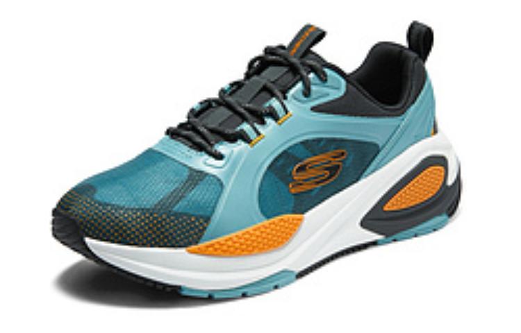 Skechers Cushioning Rebound Low-Top Running Shoes Men's Light Blue купить в интернет-магазине Yoocart с быстрой доставкой по России.