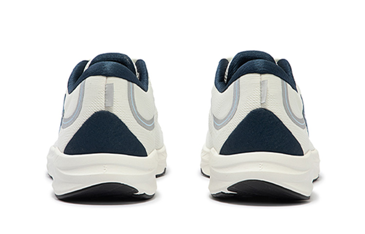 361° QUIKFLAME Slip Resistant Low Top Running Shoes Unisex White Blue