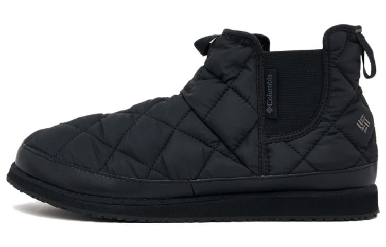Columbia Omni-Heat Lazy Bend Warm Slip-Resistant Short Snow Boots Men's Black