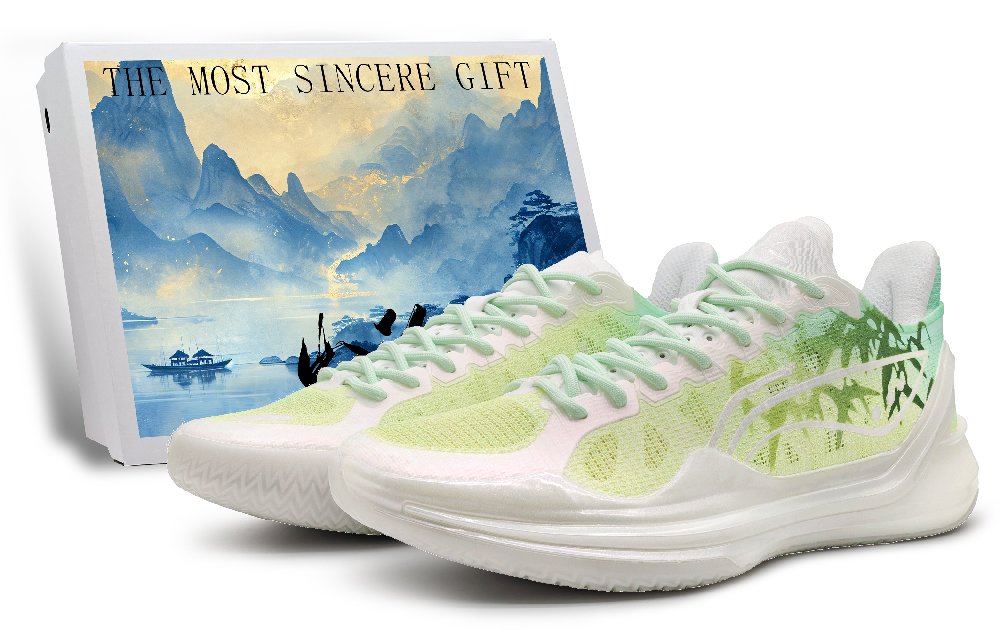 LiNing Blade 4 V2 Low Top Basketball Shoes Men's Turquoise