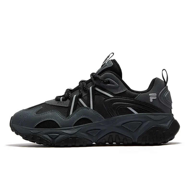 FILA FUSION FREEROAM Hiking Shoes Casual Shoes Women's Black/Castle Gray Fall/Winter Edition