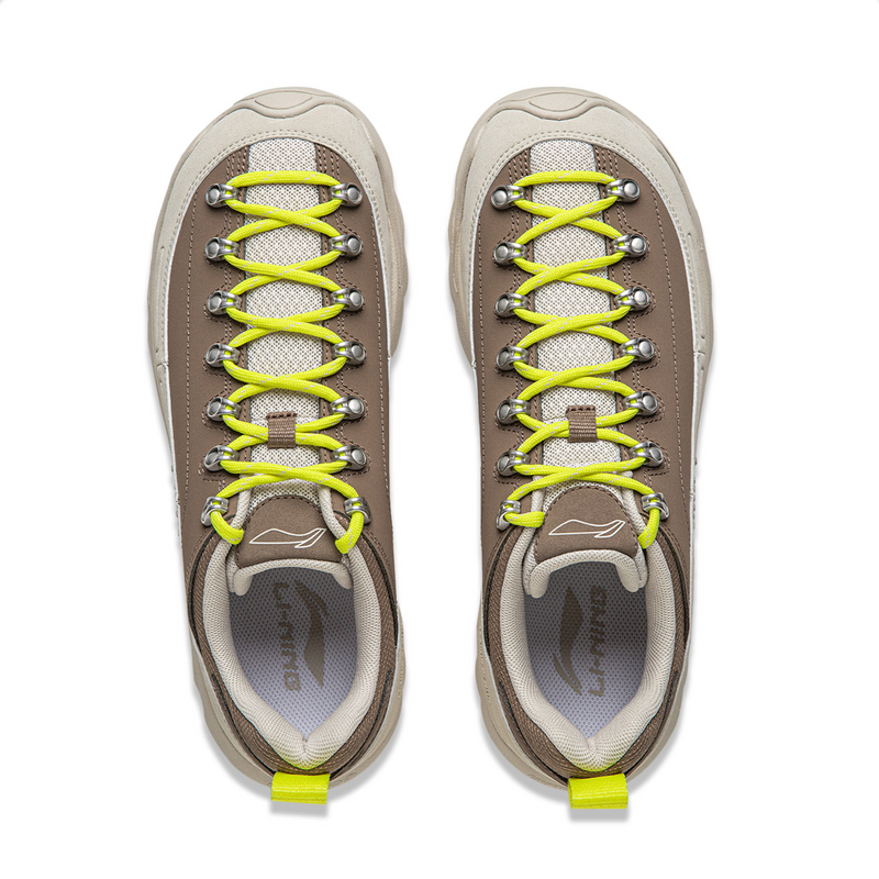 LiNing Cushioning, Slip Resistant, Abrasion Resistant, Lightweight, Rebound Low top Outdoor Shoes Unisex Taupe Gray купить в интернет-магазине Yoocart с быстрой доставкой по России.