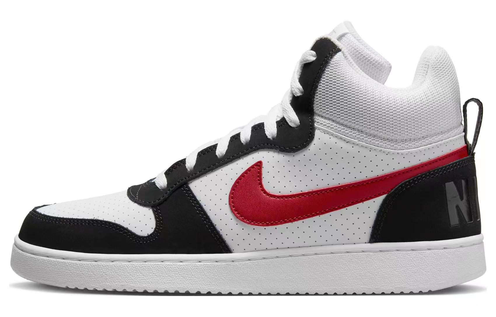 Nike Court Borough Skateboard Shoes Men's Mid top Black/White купить в интернет-магазине Yoocart с быстрой доставкой по России.