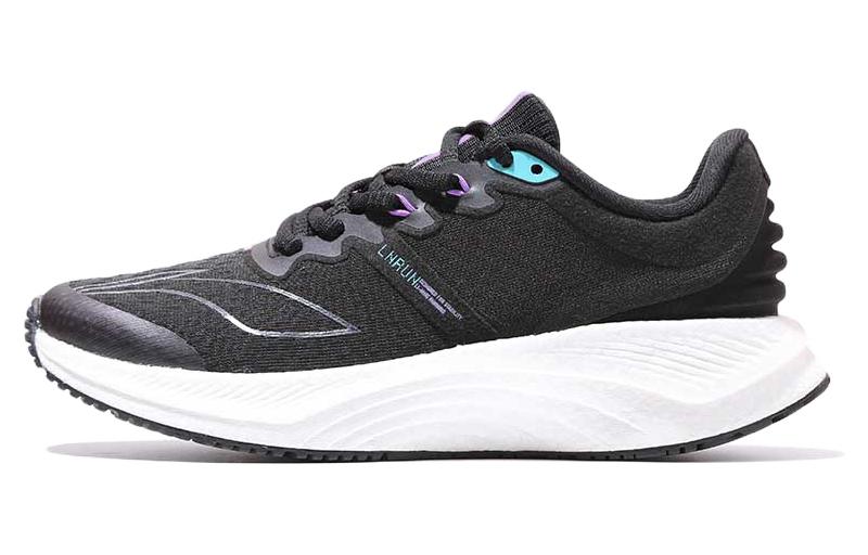 LiNing Slip Resistant, Abrasion Resistant, Breathable Low top Running Shoes Women's Black