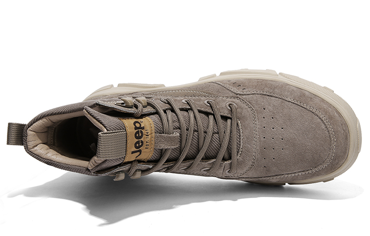 Jeep Outdoor Boots Men Steel Gray купить в интернет-магазине Yoocart с быстрой доставкой по России.