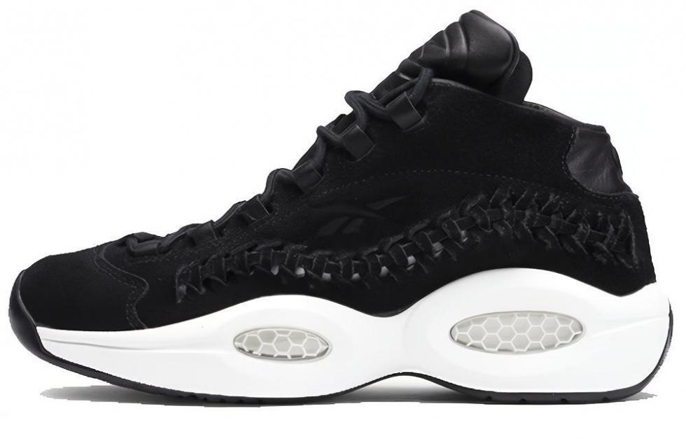 Reebok Question Mid Hall Of Fame Black Braid