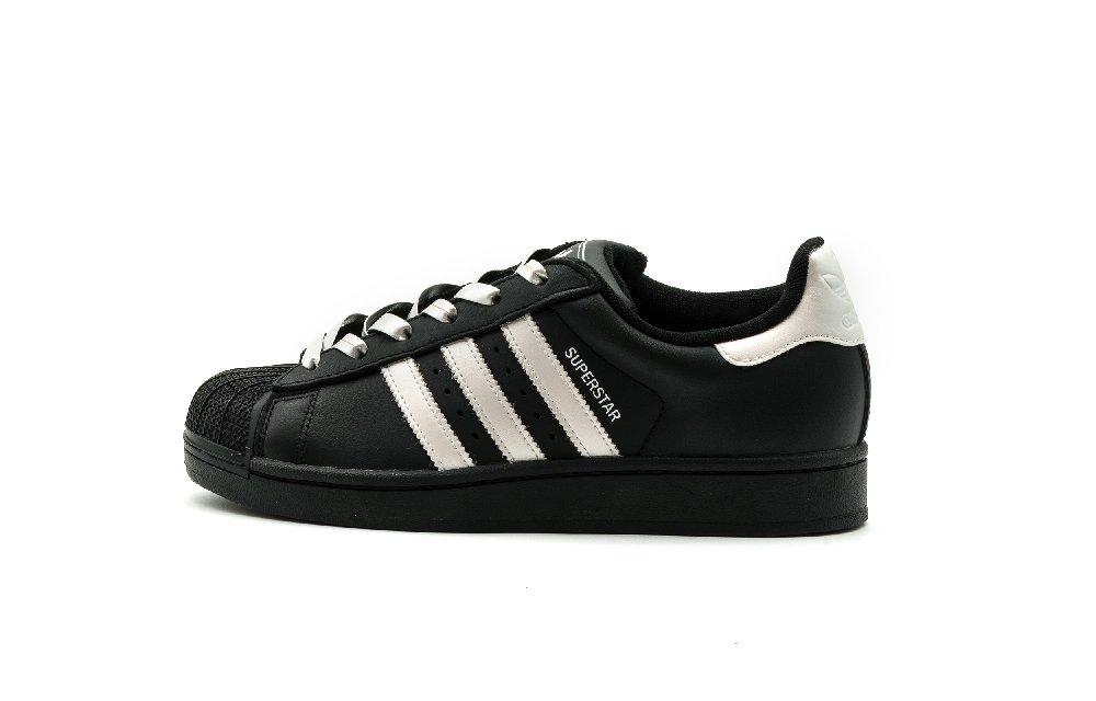 Adidas Originals Superstar 2 Slip Resistant Shock Absorbers Low Top Skateboard Shoes Unisex Silver