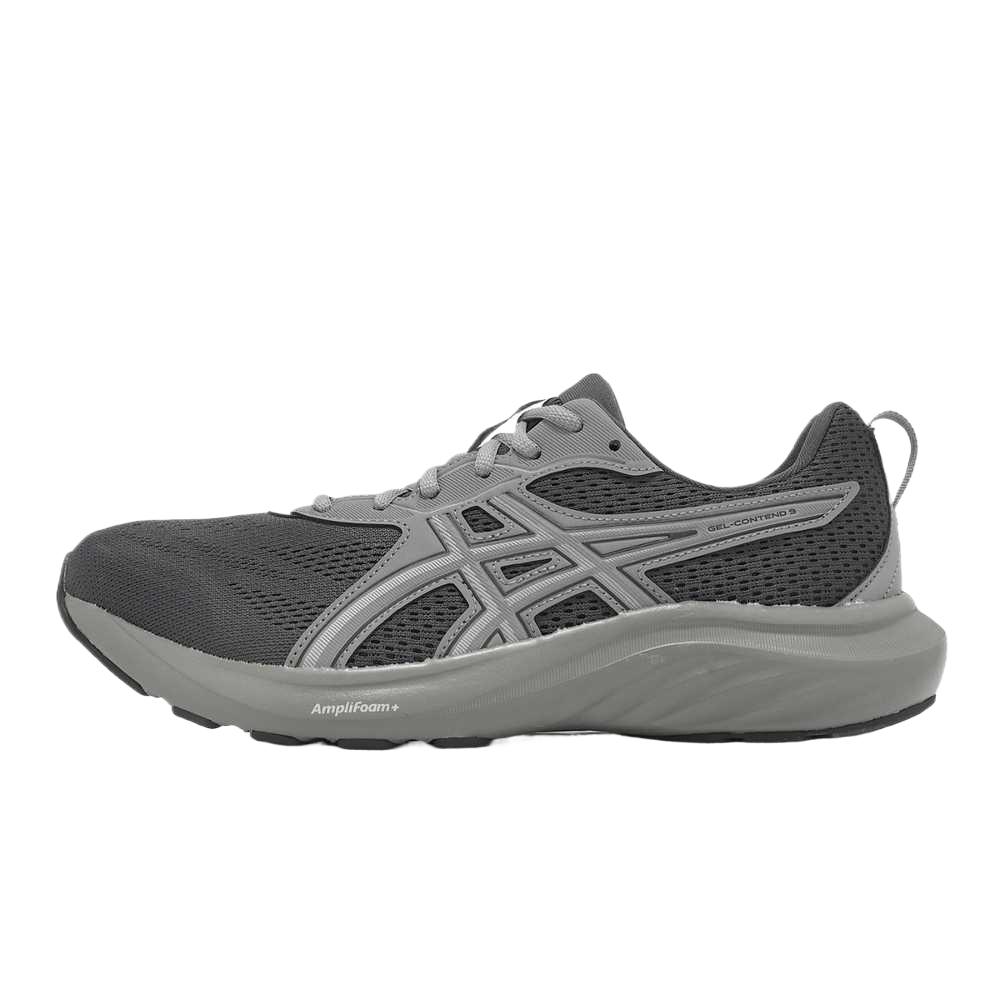 Asics Anti-Slip Wear-Resistant Mid-Top Running Shoes Unisex Gray