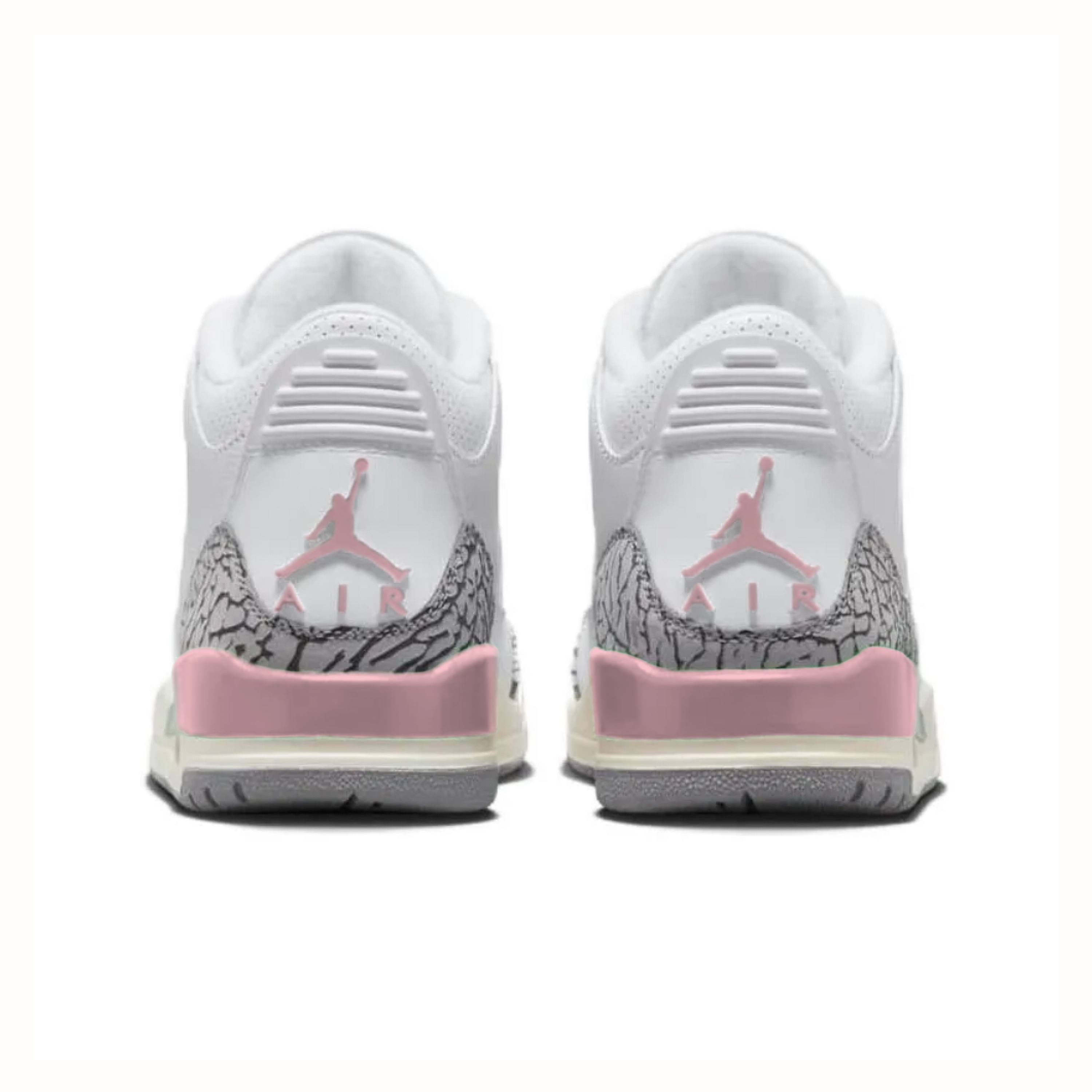 Jordan Air Jordan 3 Vintage Basketball Shoes Women's Mid top White/Pink купить в интернет-магазине Yoocart с быстрой доставкой по России.
