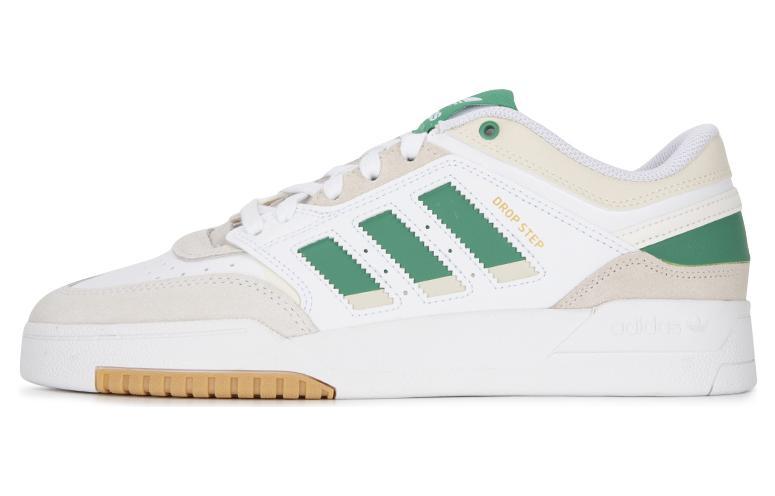 Adidas Drop Step Low 'White Semi Court Green'
