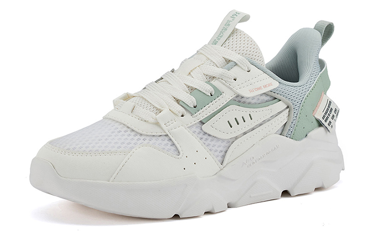 361° Casual Shoes Women's Low-Top White/Green