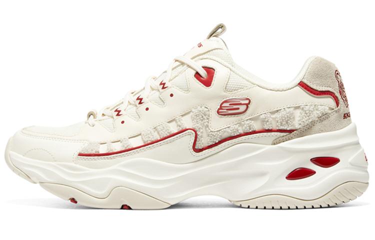 Skechers Dlites 'White Red'