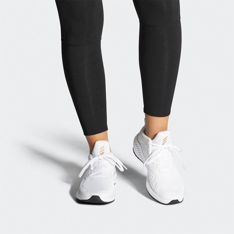 Adidas Alphabounce+ 3 'White Copper Metallic' Women's купить в интернет-магазине Yoocart с быстрой доставкой по России.