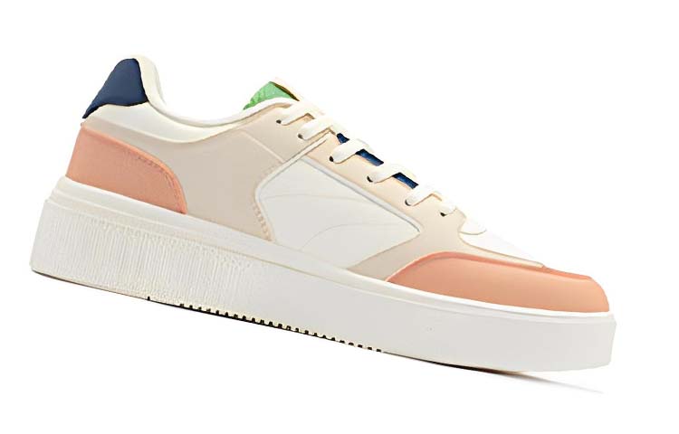 361° Joyfulness Anti Slip Wear Resistant Low Top Skateboard Shoes Women's White Orange Blue купить в интернет-магазине Yoocart с быстрой доставкой по России.