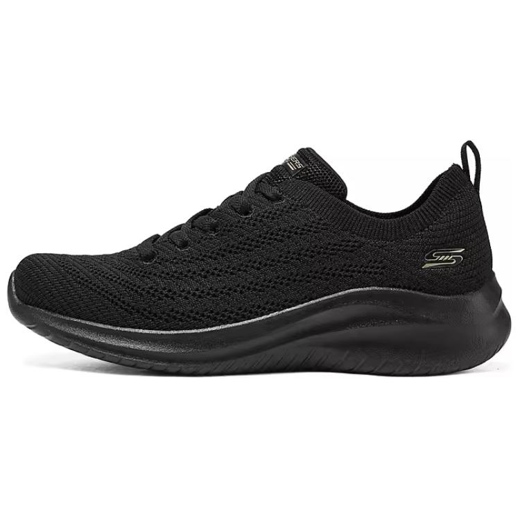 Skechers Vapor Foam Abrasion Resistant Breathable Low Top Casual Running Shoes Women's Black