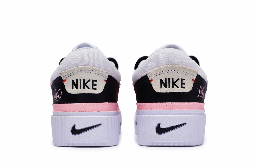 Nike Court Legacy 811 Manufacturing, Sweet Pink Girlish Low Top Skateboard Shoes Women's Black Pink купить в интернет-магазине Yoocart с быстрой доставкой по России.