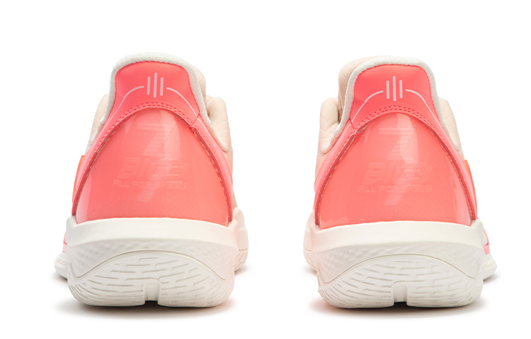 361° Big3 4.0 QUICK Basketball Shoes Men Low-Top Smoothie Peach