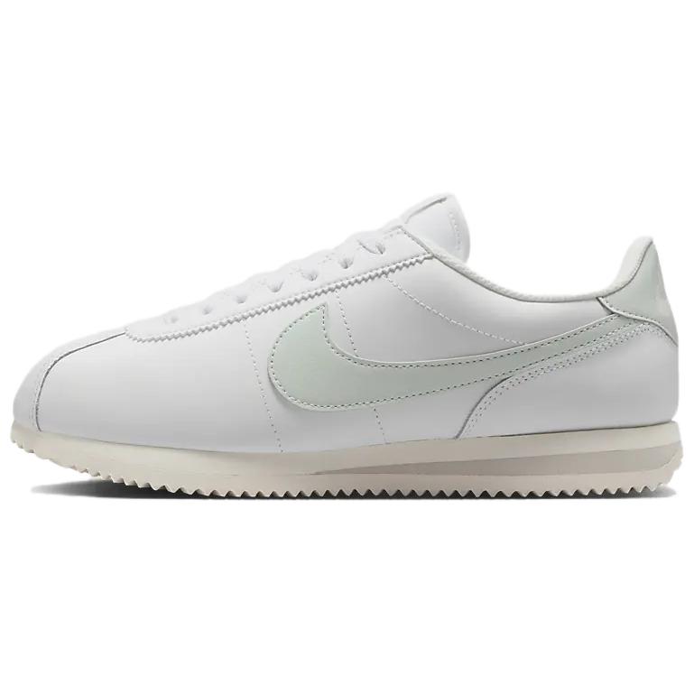 Nike Cortez Leather Summit White Light Silver Women's