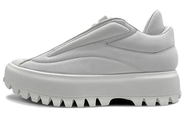 Ecco Low Top Casual Shoes Men's Gray
