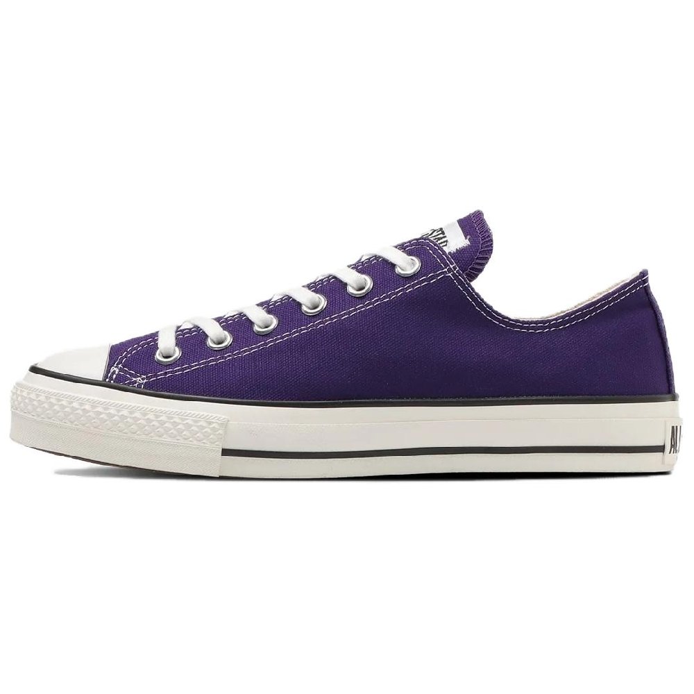 Converse All Star Anti Slip Wear Resistant Low Top Canvas Shoes Unisex Purple