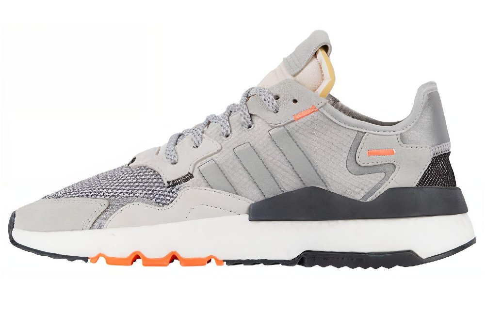 Adidas Originals Nite Jogger Grey Two Solar Orange