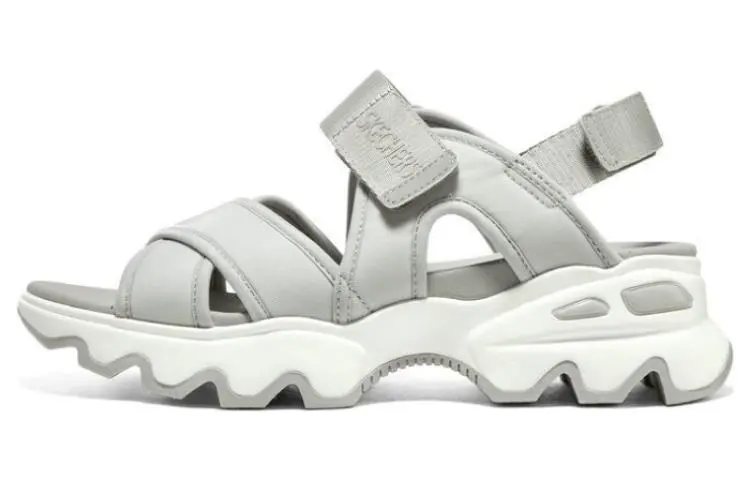 Skechers Go Walk 5 Panda Beach Sandals Women's Gray