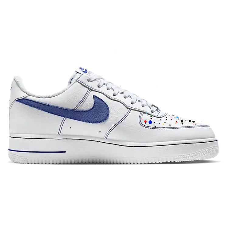 Nike Air Force 1 Skateboard Shoes Unisex Low Top Blue/White купить в интернет-магазине Yoocart с быстрой доставкой по России.
