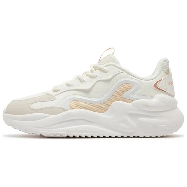 361° Life Collection Anti-Slip Wear-Resistant Low-Top Casual Shoes Women's White Beige купить в интернет-магазине Yoocart с быстрой доставкой по России.