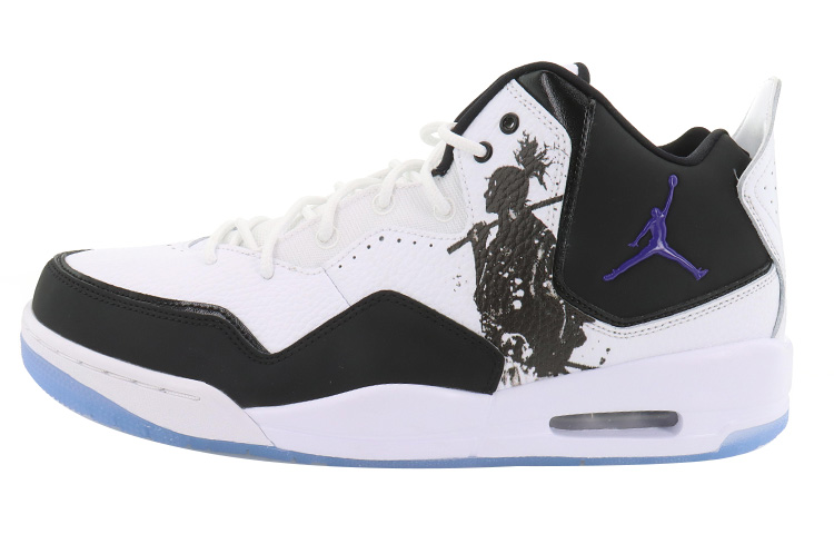 Jordan Courtside 23 Concord Mid-Top Vintage Basketball Shoes Men's Black White
