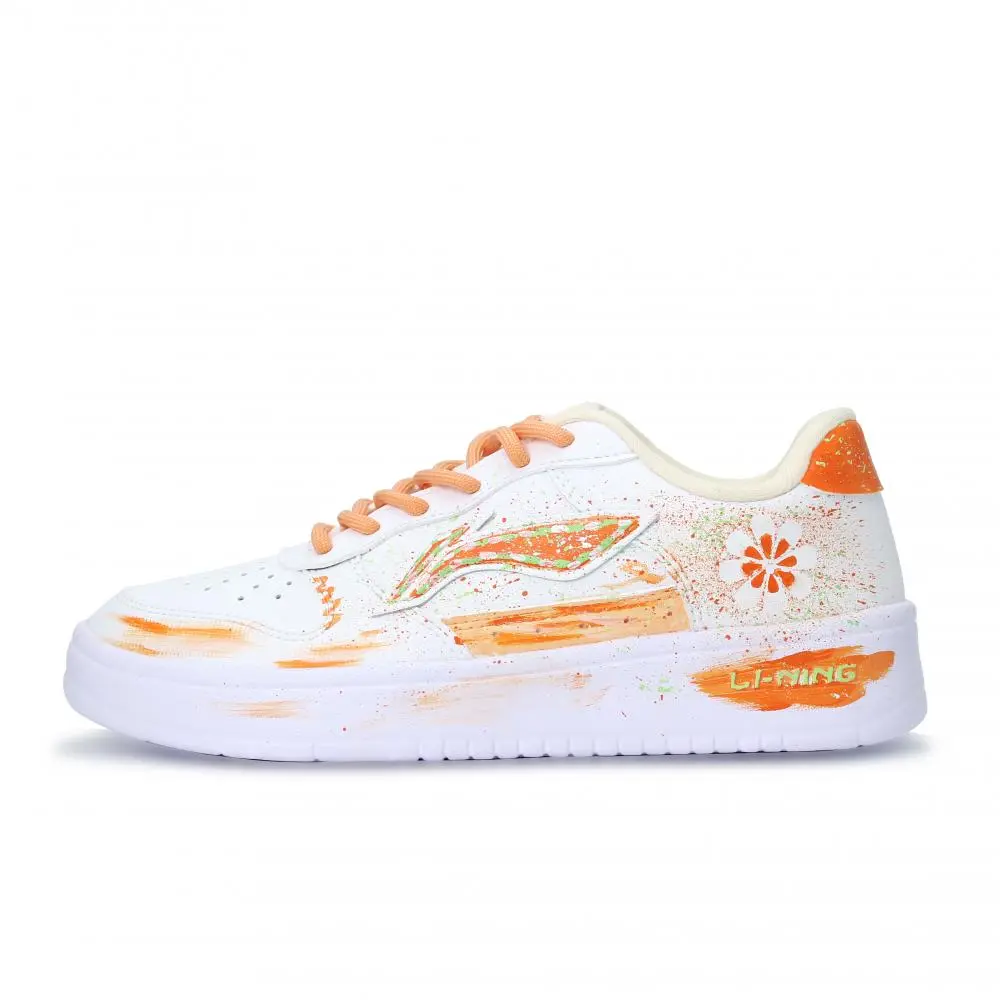 LiNing Pontoon Boats Abrasion Resistant, Lightweight, And Breathable Low top Skateboard Shoes Unisex