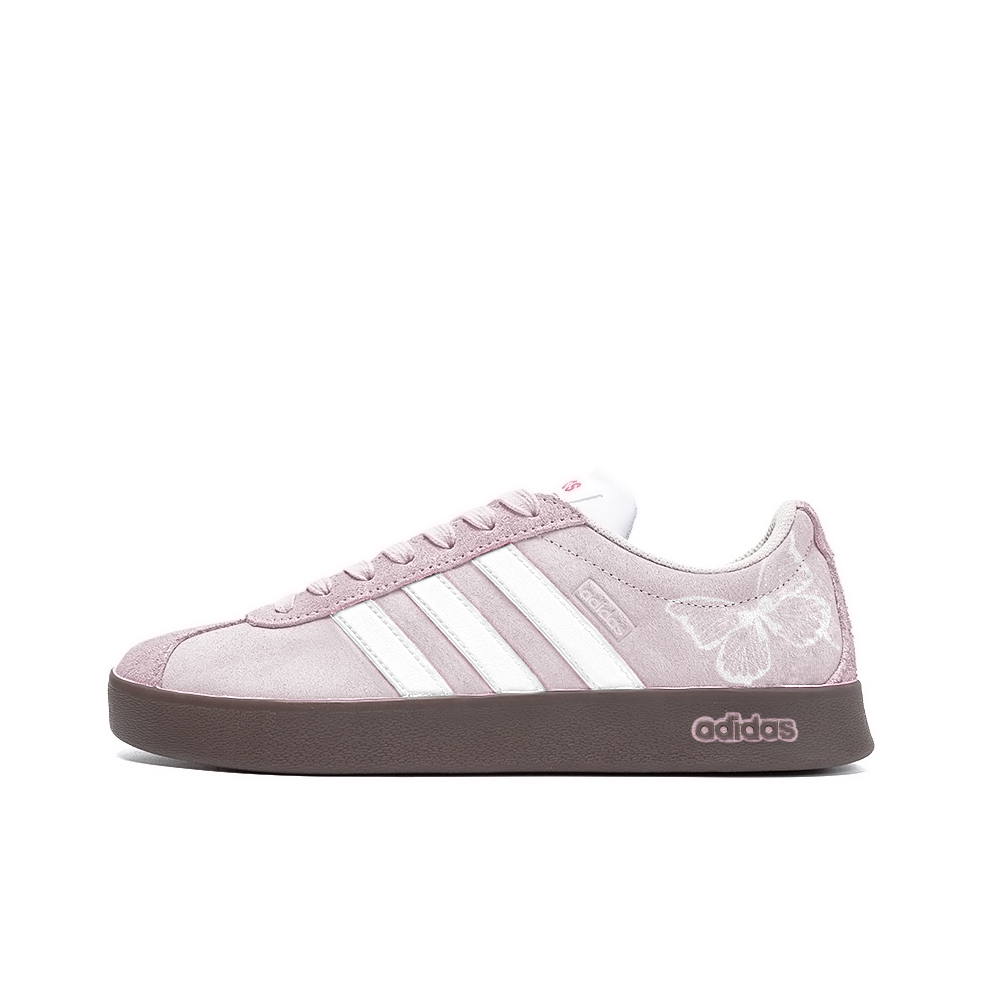 Adidas Neo Vl Court Alice, Amber Low Top Skateboard Shoes Unisex Pink