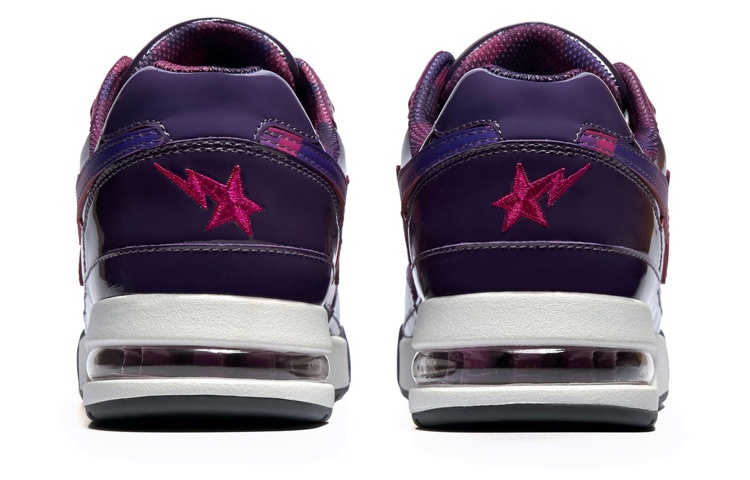 BAPE A BATHING APE Bape Road Sta Patent Leather Purple 2022