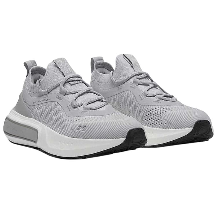 Under Armour Phantom 4 Anti-Slip Wear-Resistant Low-Top Casual Shoes Women's Gray