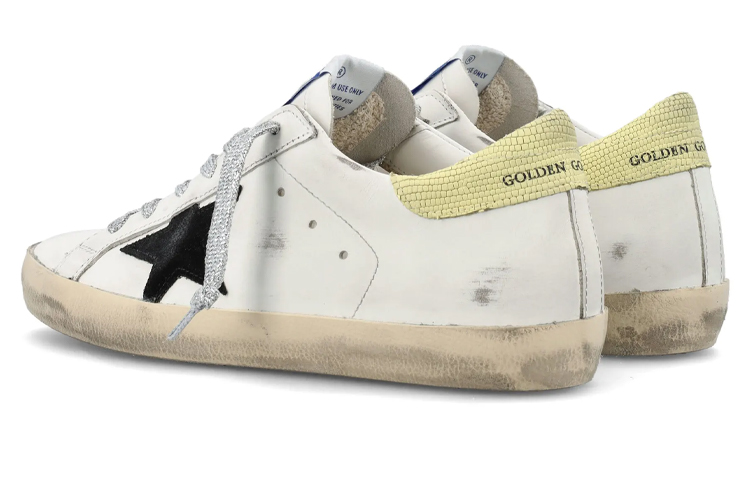 Golden Goose Super Star Stylish Skateboarding Shoes Women's White