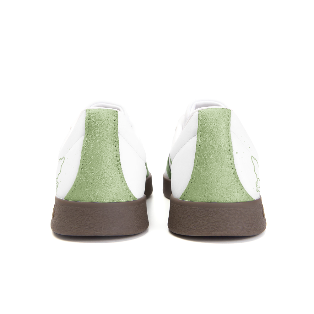 Adidas Neo VL Court 2.0 Wear resistant And Lightweight Low Top Skateboard Shoes Unisex Green