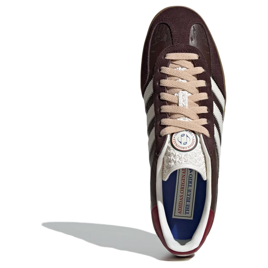 Adidas Originals GAZELLE Slip Resistant Low Top Skateboard Shoes Unisex Umber