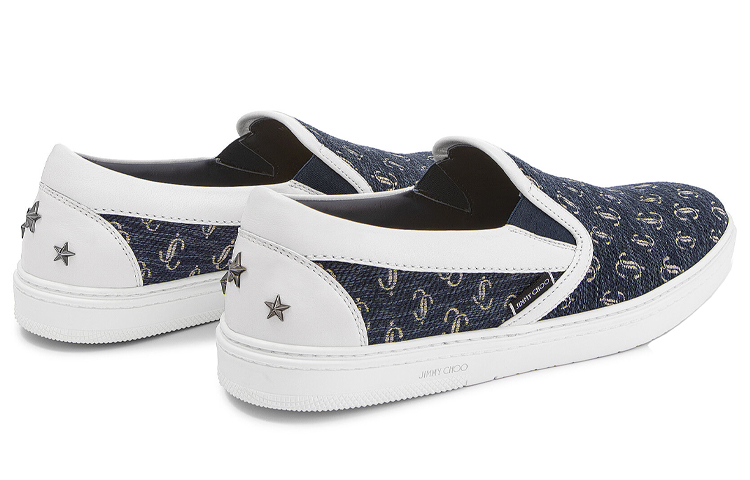 Jimmy Choo Grove Stylish Skateboarding Shoes Men's Marine Blue