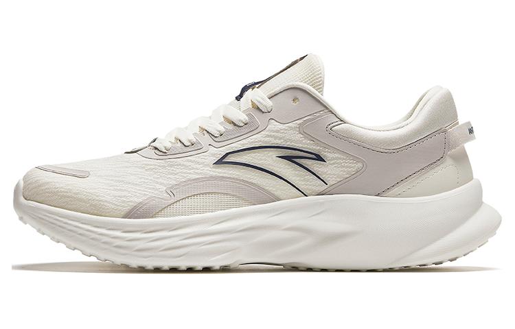 Anta Anti-Slip And Wear-Resistant Breathable Low-Top Running Shoes Men's Beige