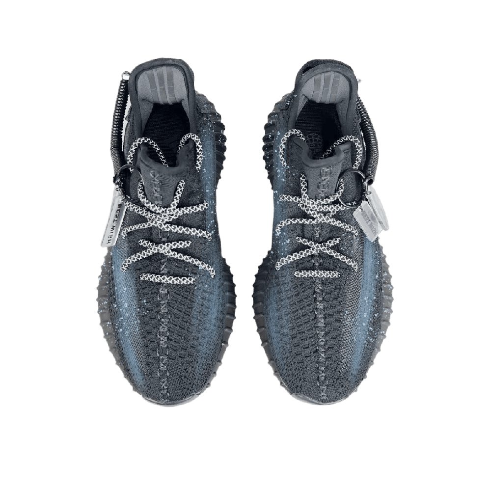 Adidas Originals Yeezy Boost 350 Anti-Slip And Wear-Resistant Lightweight Low-Top Casual Shoes Unisex Dark Blue Gray