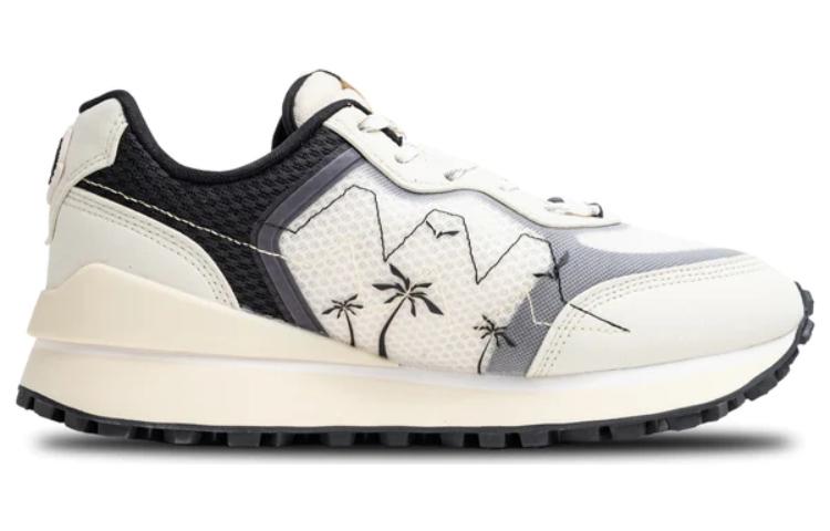 LiNing Wade 001 Anti Slip Wear Resistant Low Top Casual Shoes Men's Beige Black
