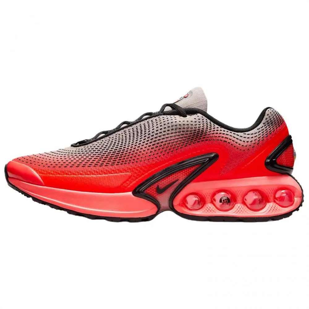 Nike Air Max Dn Abrasion Resistant, Breathable, Lightweight Low Top Casual Running Shoes Men's Red