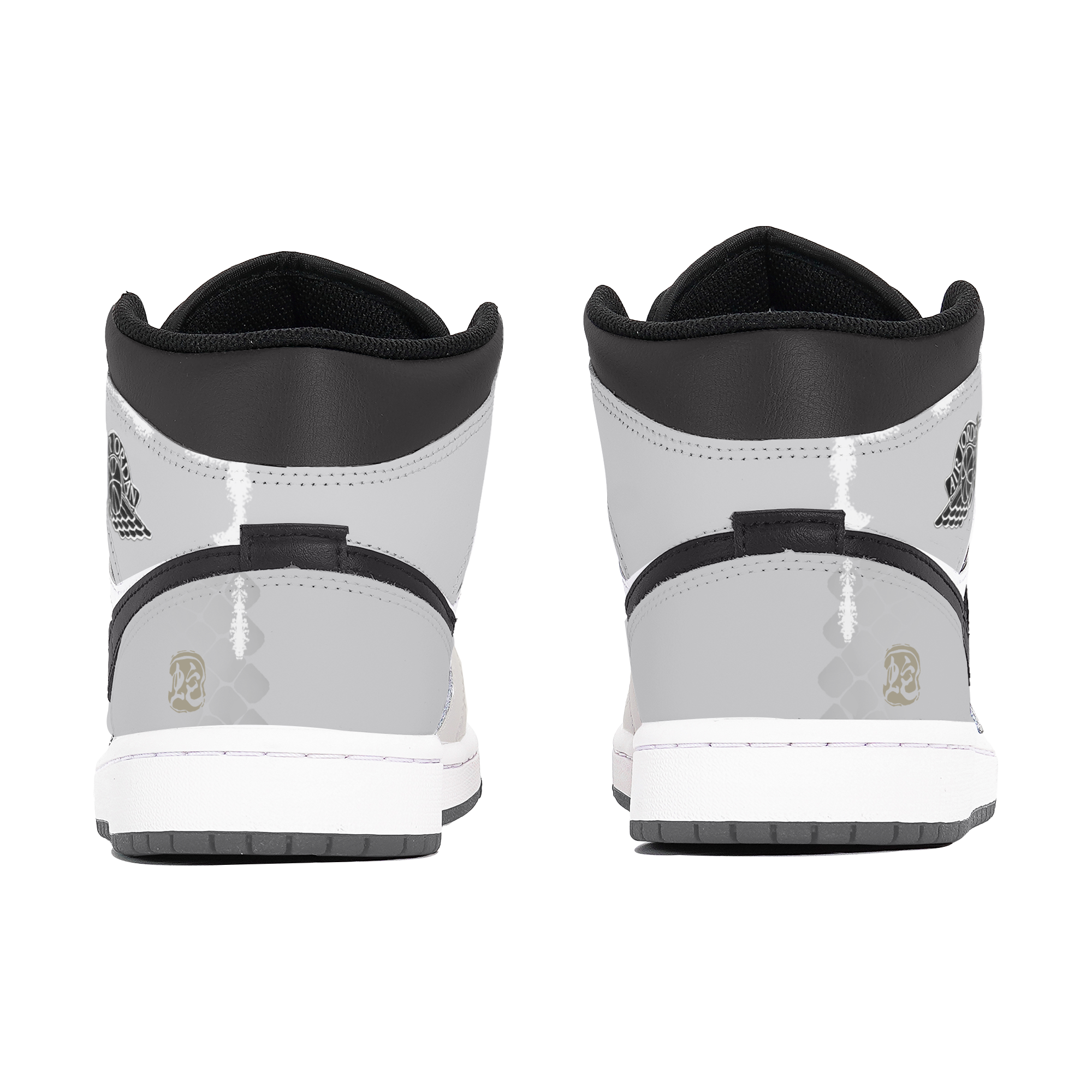 Jordan Air Jordan 1 Joy Lemon Abrasion-Resistant Slip-Resistant Mid-Top Vintage Basketball Shoes Unisex White Brown купить в интернет-магазине Yoocart с быстрой доставкой по России.