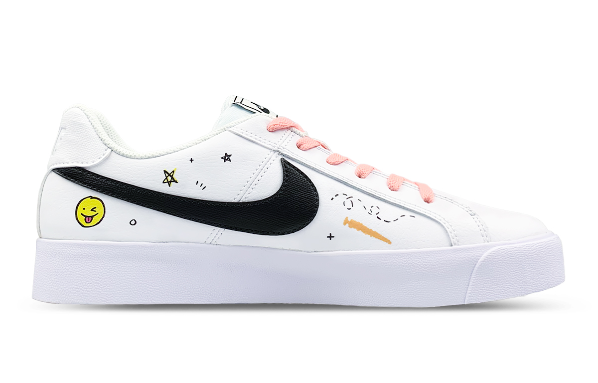 Nike Court Royale Slip Resistant Low top Skateboard Shoes Unisex White купить в интернет-магазине Yoocart с быстрой доставкой по России.