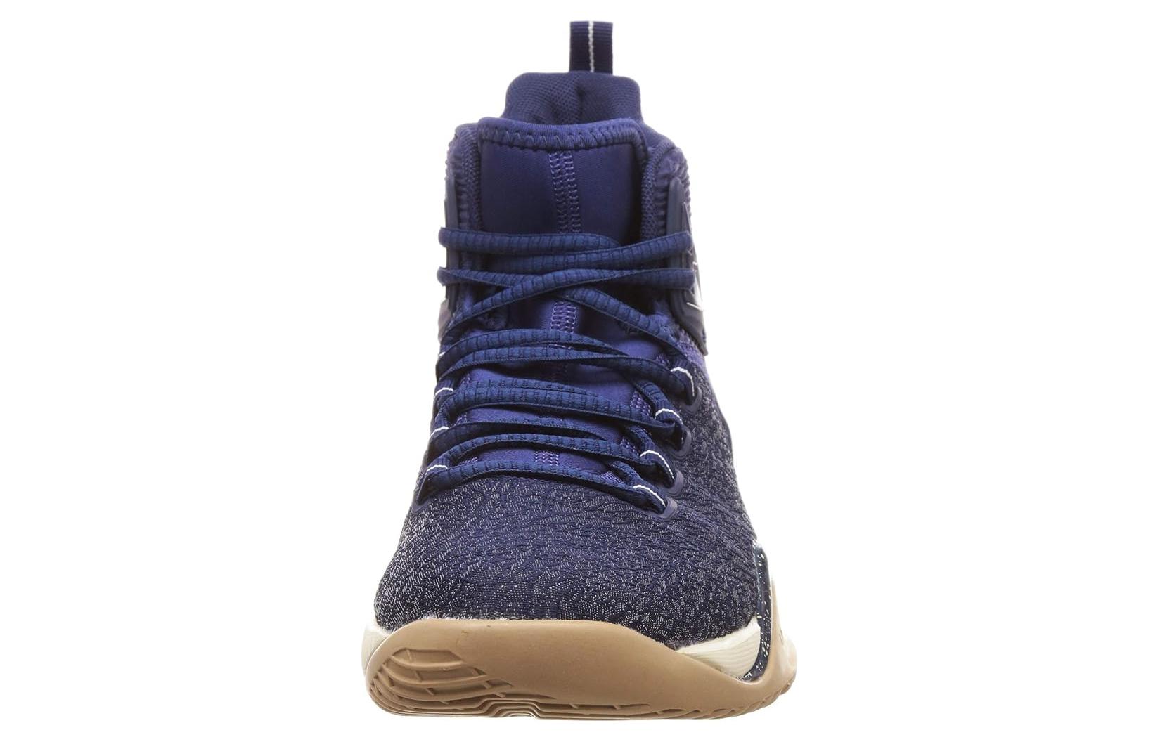 361° Abrasion Resistant Coverage High Top Basketball Shoes Men's Blue