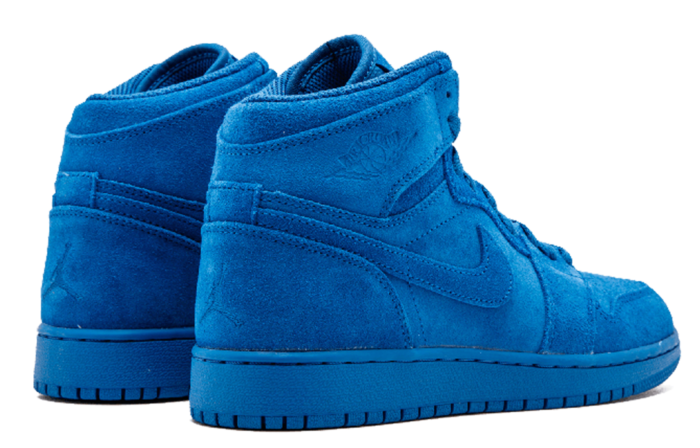 Jordan 1 Retro High Blue Suede GS купить в интернет-магазине Yoocart с быстрой доставкой по России.