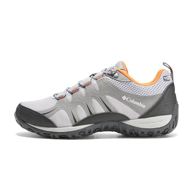 Columbia Slip-Resistant Low-Top Outdoor Shoes Men's Light Gray