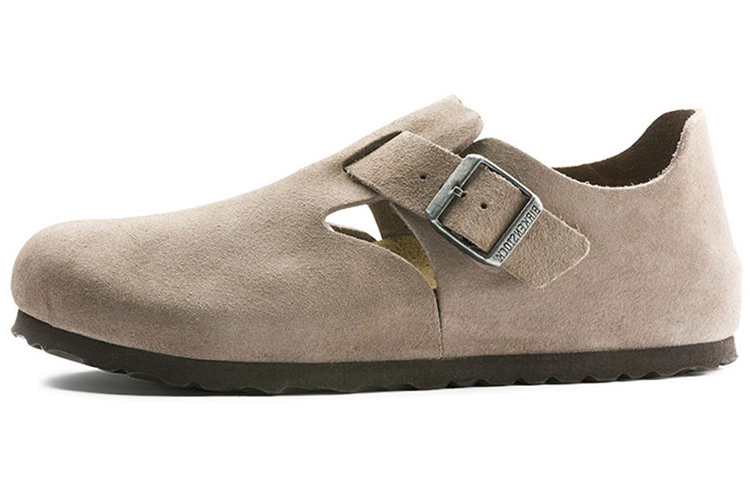Birkenstock London Suede Leather 'Taupe'